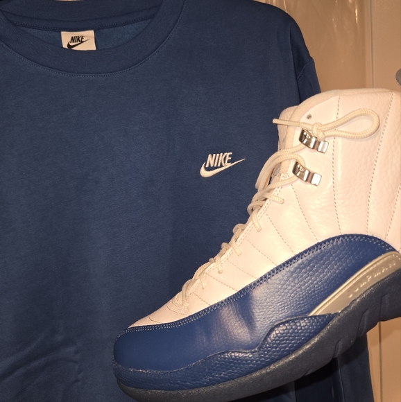 Mens 2016 Nike Air Jordan Retro 12 French Blue Size 12 - Picture 7 of 7